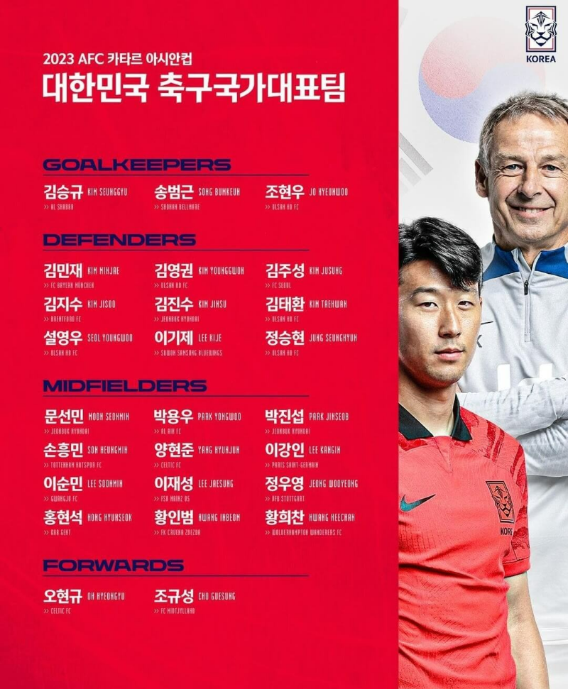 아시안컵 축구 중계방송
