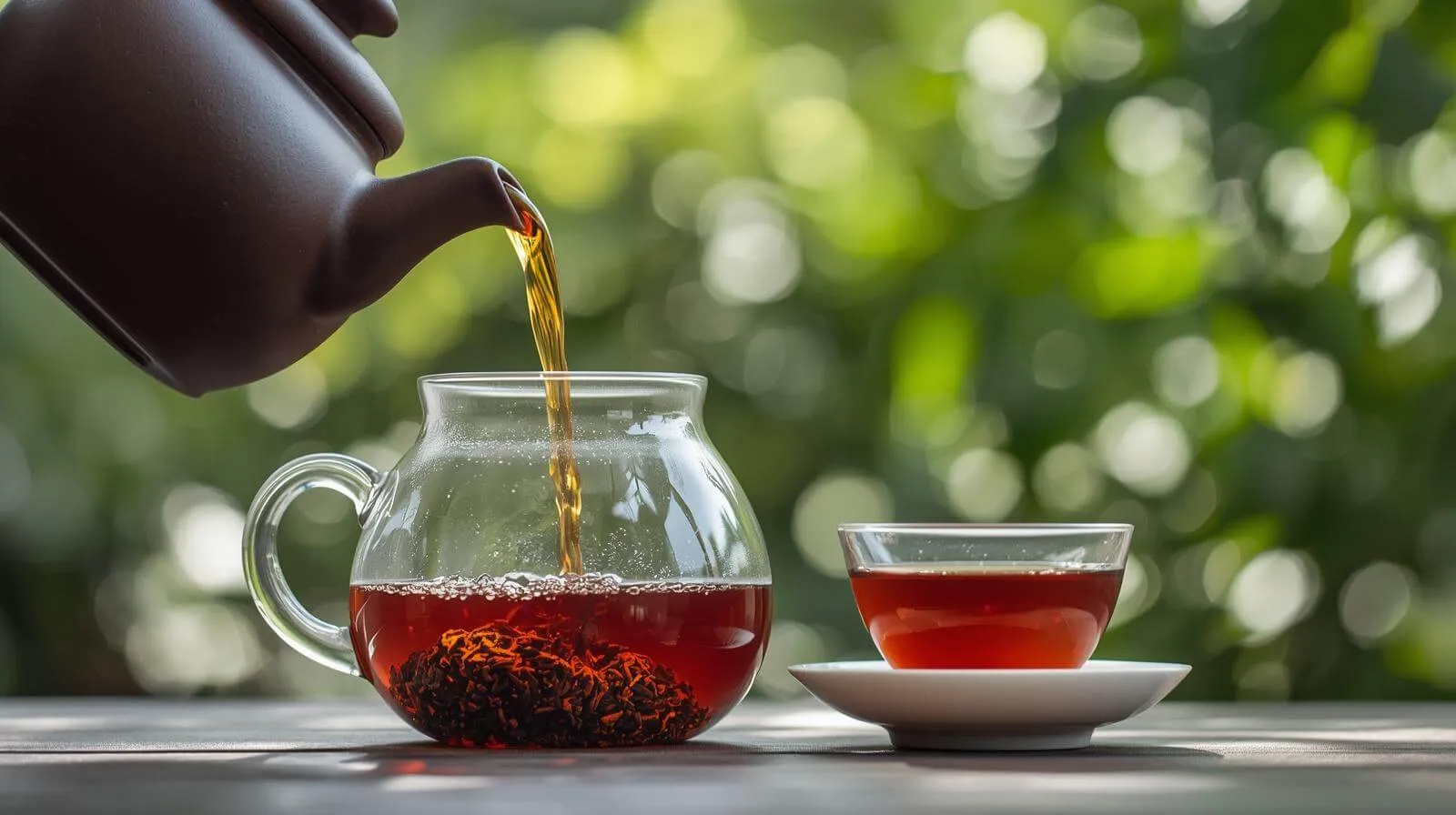 기름진 음식 섭취 후 좋은 보이차