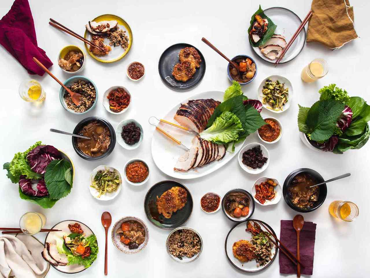 한식 주문하러 가기