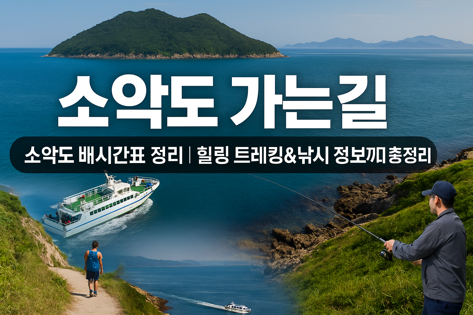 소악도 가는길, 소악도 배시간표 정리