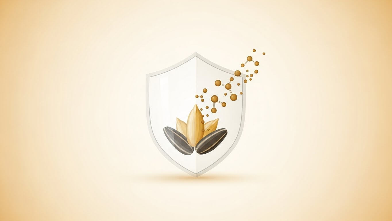 노화 방지를 돕는 해바라기씨의 항산화 작용