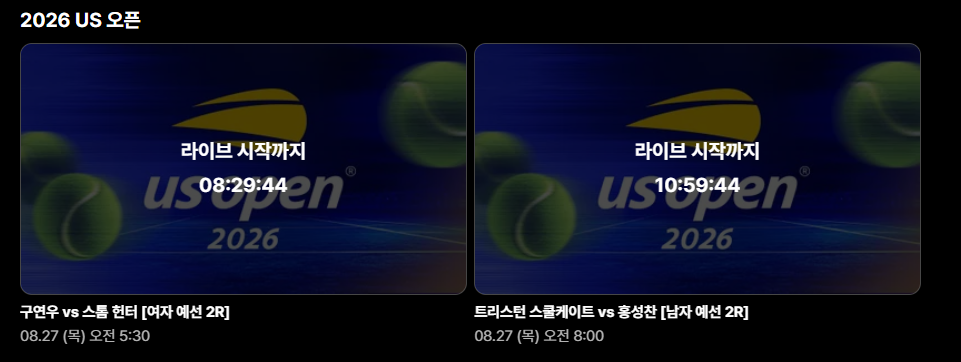 US 오픈 테니스