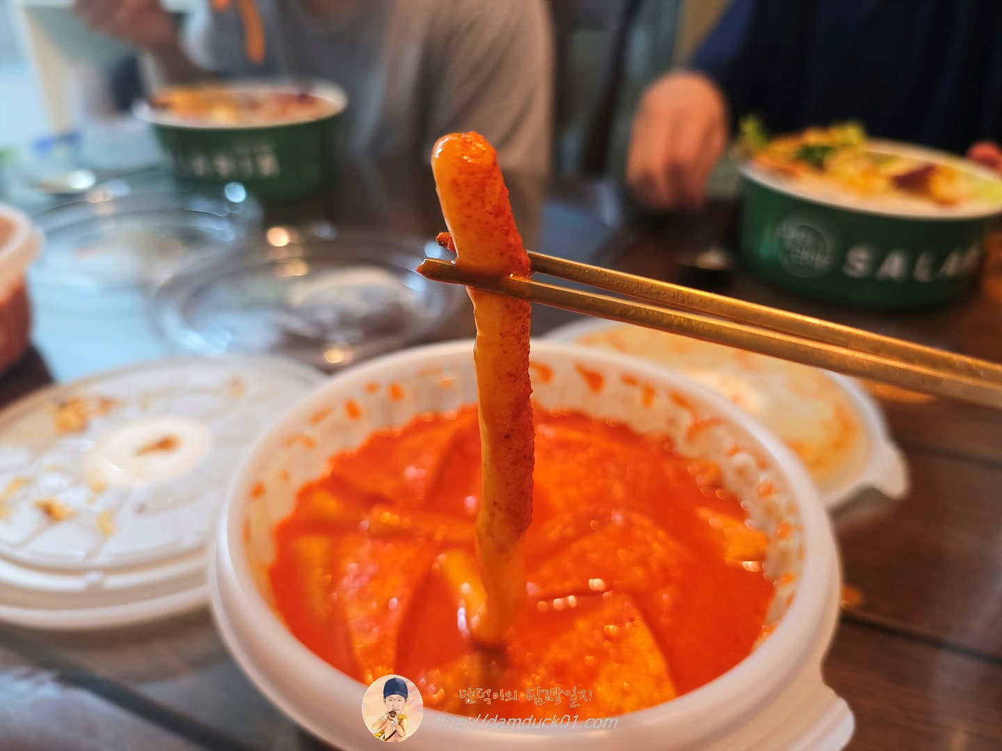 김치볶음밥+떡볶이 세트 (매운맛&amp;#44; 목살 추가)