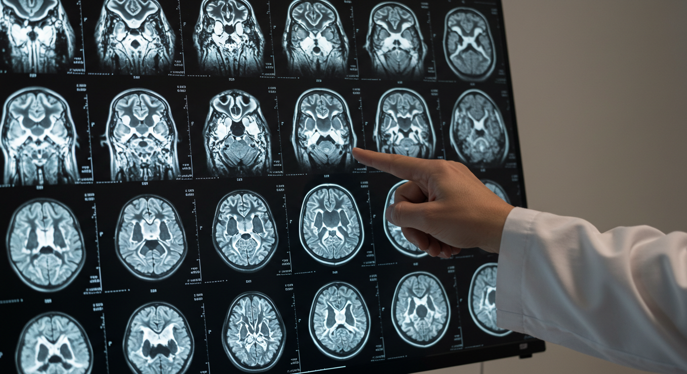 뇌 스캔 비교 이미지