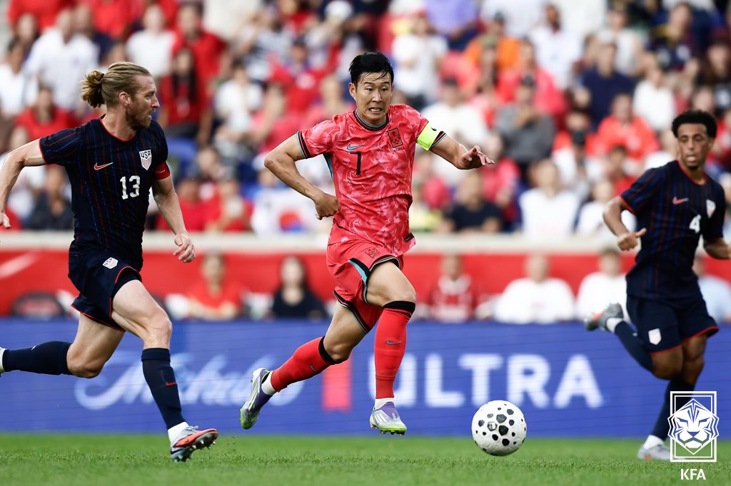 손흥민, 이강인, 대한민국 VS 멕시코 축구경기