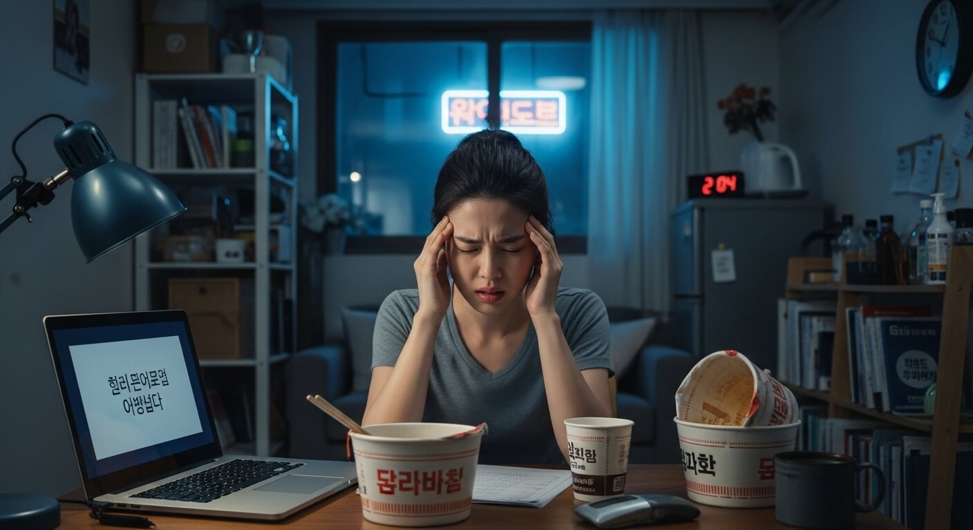 왼쪽 머리 두통