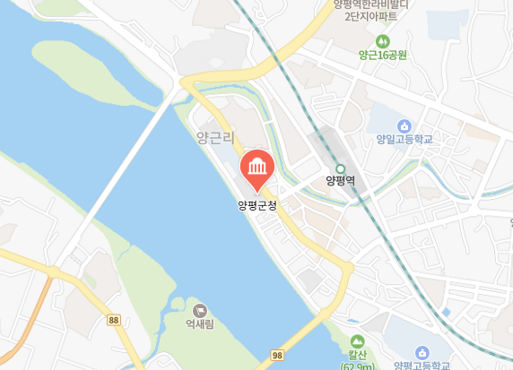 경기도 양평군 여권발급 재발급 위치 이미지
