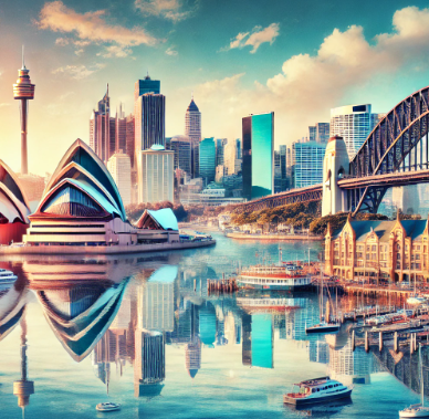 호주 도시 사진