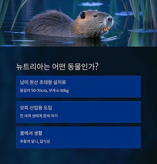 어떤 동물인가?