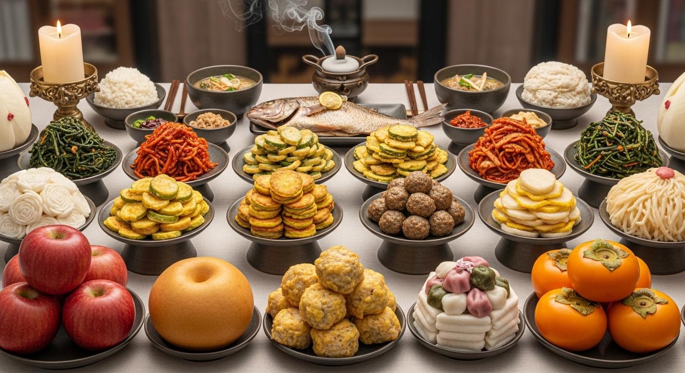 추석 차례상 차리는 방법