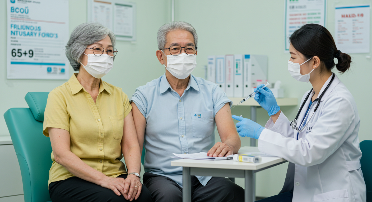 65세 이상 무료 독감·코로나19 백신, 10월 15일부터 동시 접종 완벽 가이드