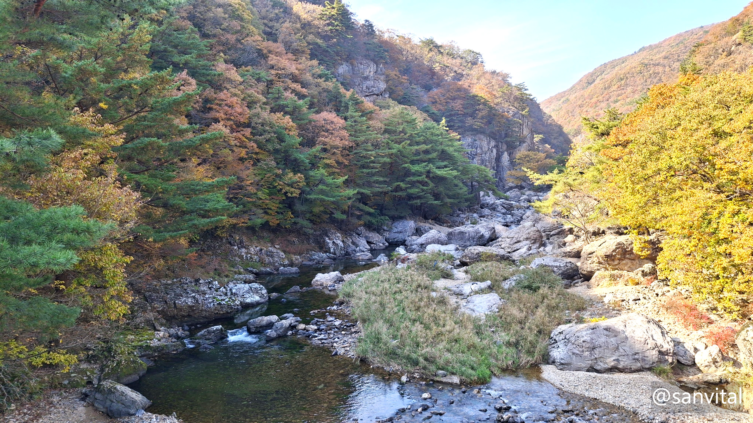 운일암반일암 계곡