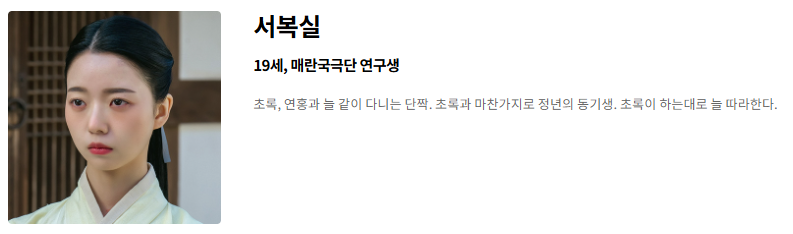 매란국극단 안 사람들