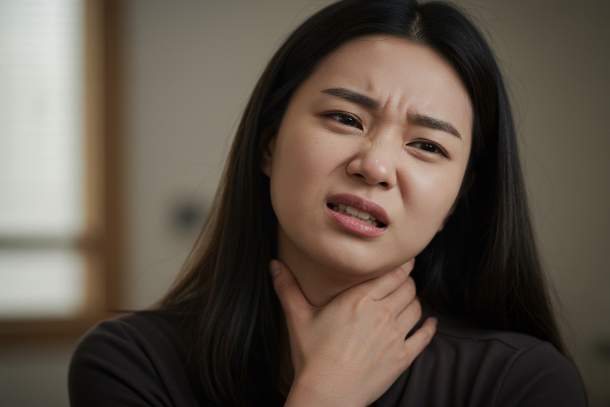 목감기 빨리 낫는 법