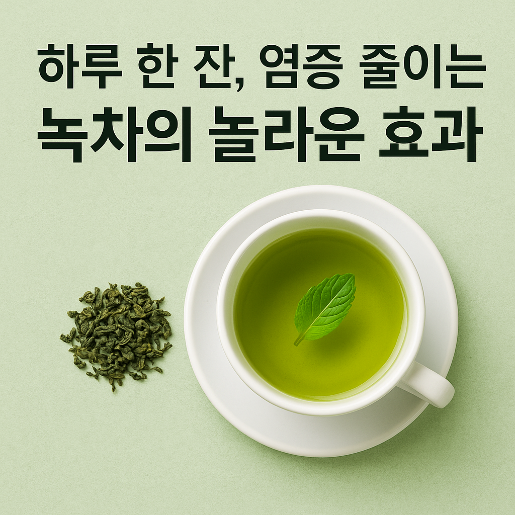녹차의 항염효과