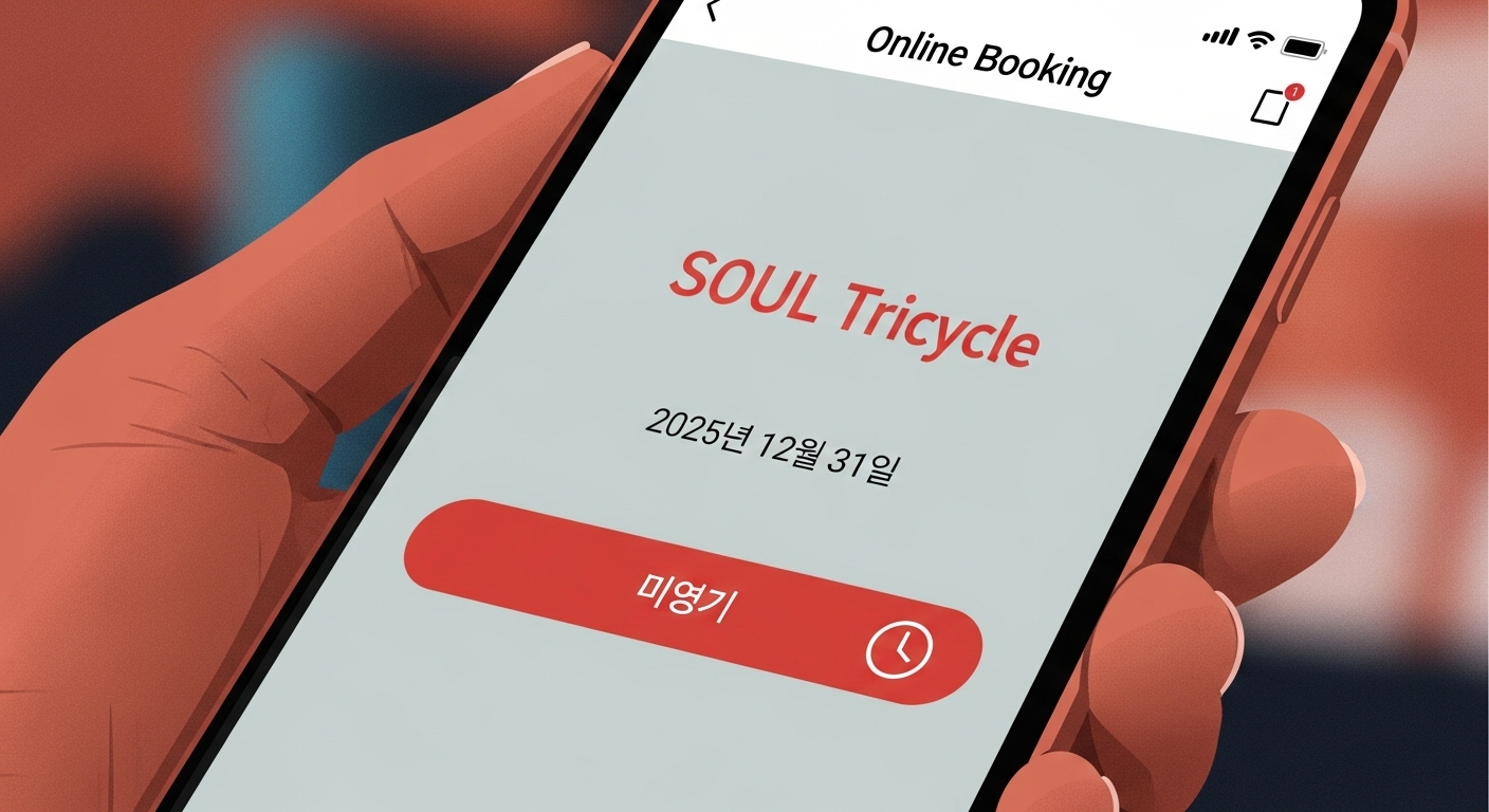 브라운아이드소울 콘서트 'SOUL Tricycle' 12월 31일 추가 공연 티켓 예매 화면, 11월 13일 오후 8시 예매 오픈 임박.
