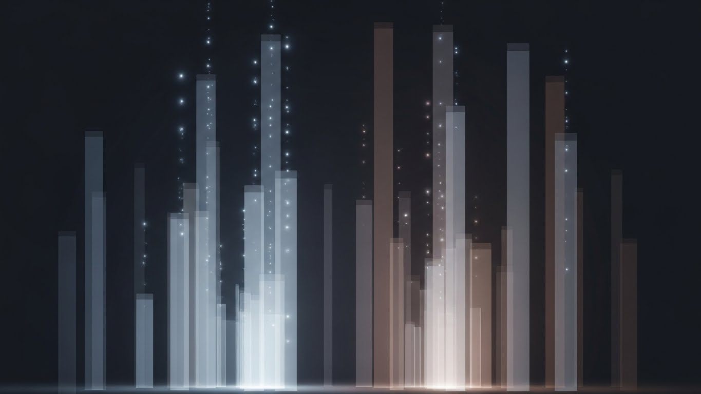 애플리케이션 서버에서 스레드 사용량과 대기 상태를 시각적으로 표현한 성능 분석 이미지