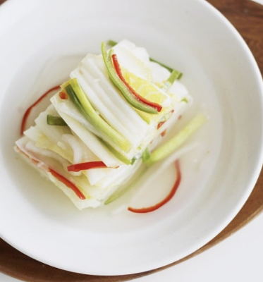 백김치 맛있게 담는법