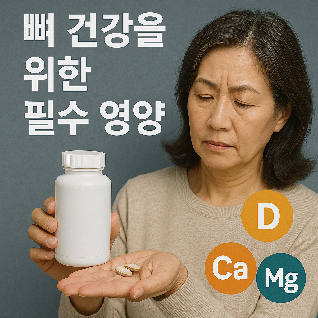 뼈 건강을 위한 필수 영양소