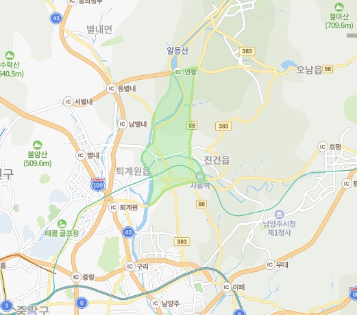 3기 신도시 부지 위치