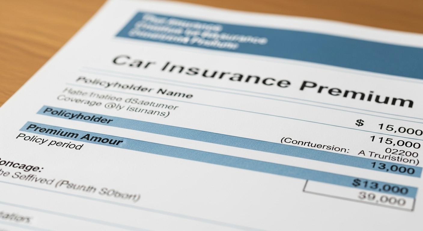 운전자보험 보험료 금액