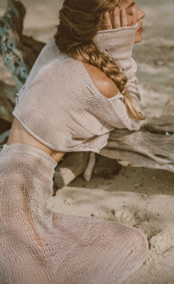 니트 비치 세트업