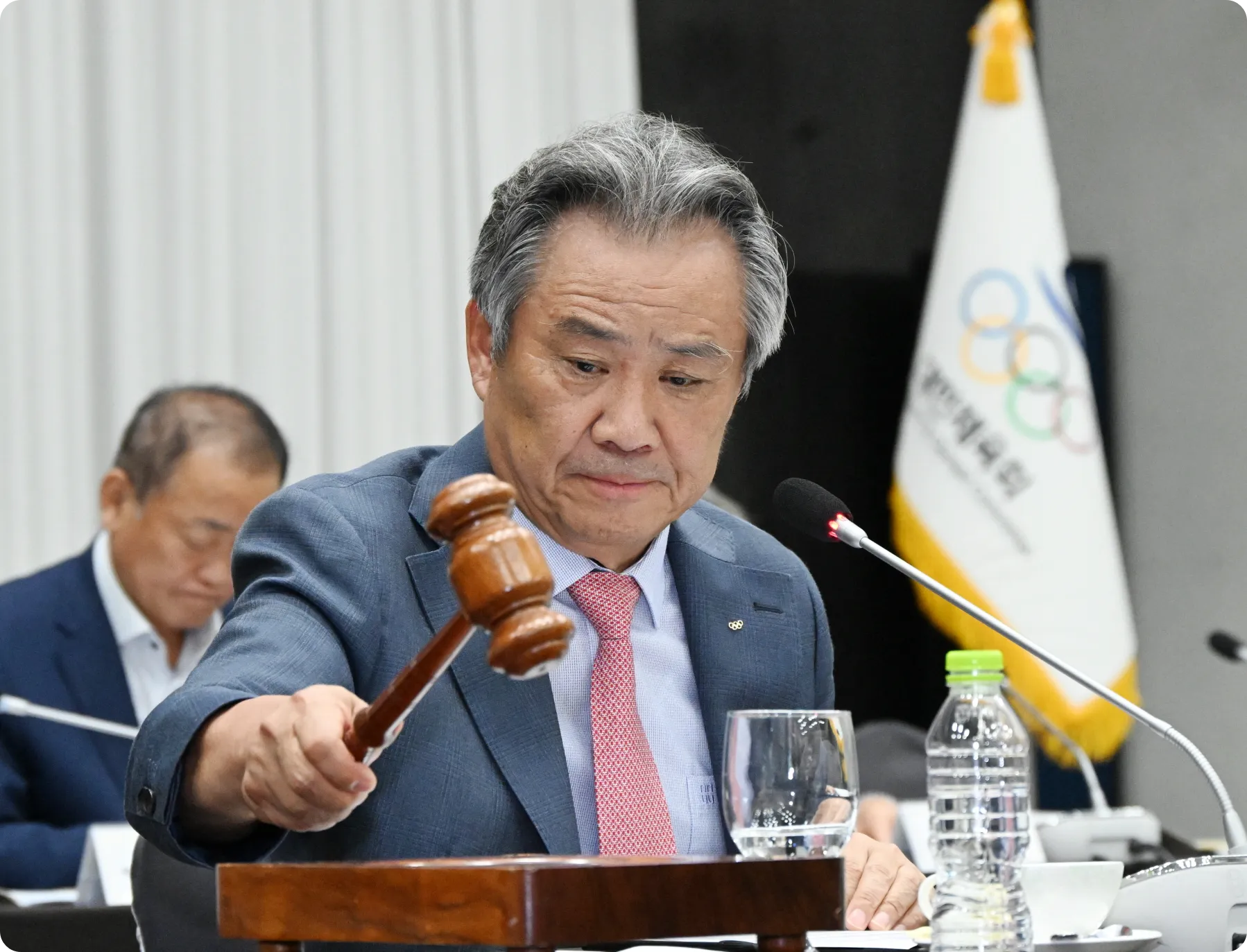 대한체육회 스포츠공정위원회 이기흥 회장 3선 연임 승인 문체부 입장 발표 제42대 체육회장 선거 출마 도전 유보