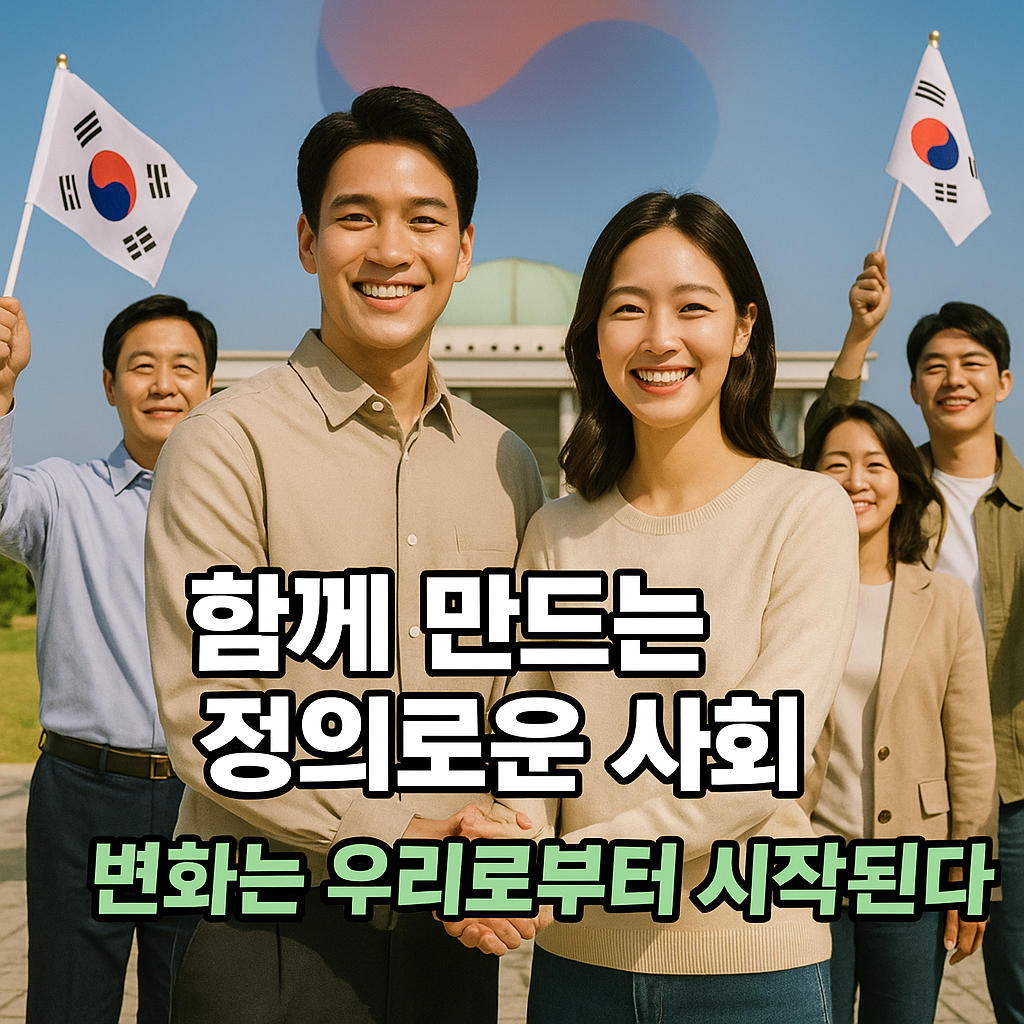 함께 만드는 정의로운 사회