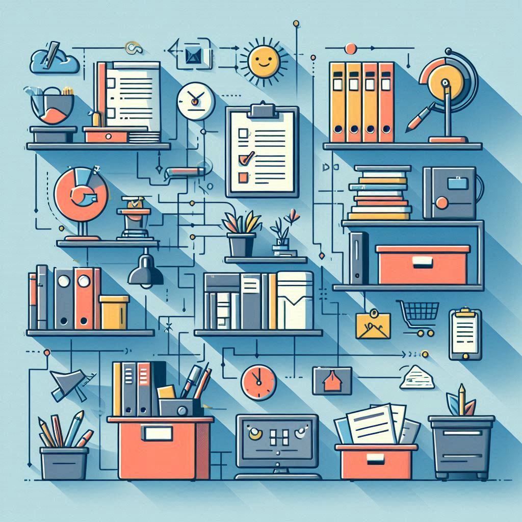 정리 수납의 기술과 효과