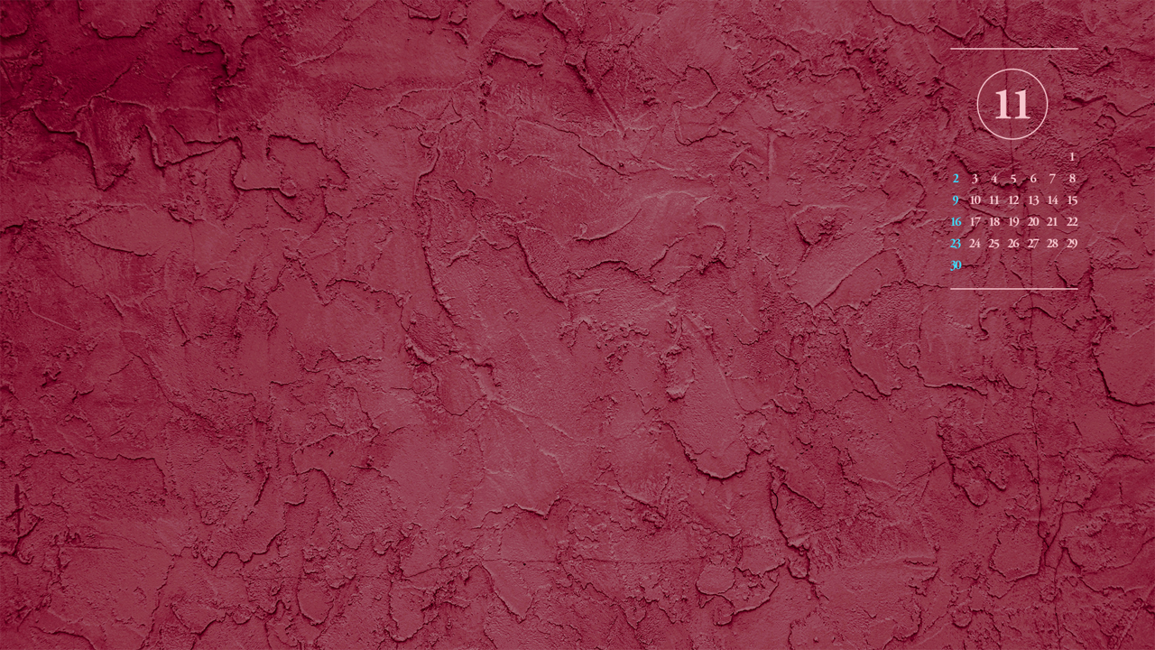 11 자주색 벽 A - 2025년11월 노트북배경화면