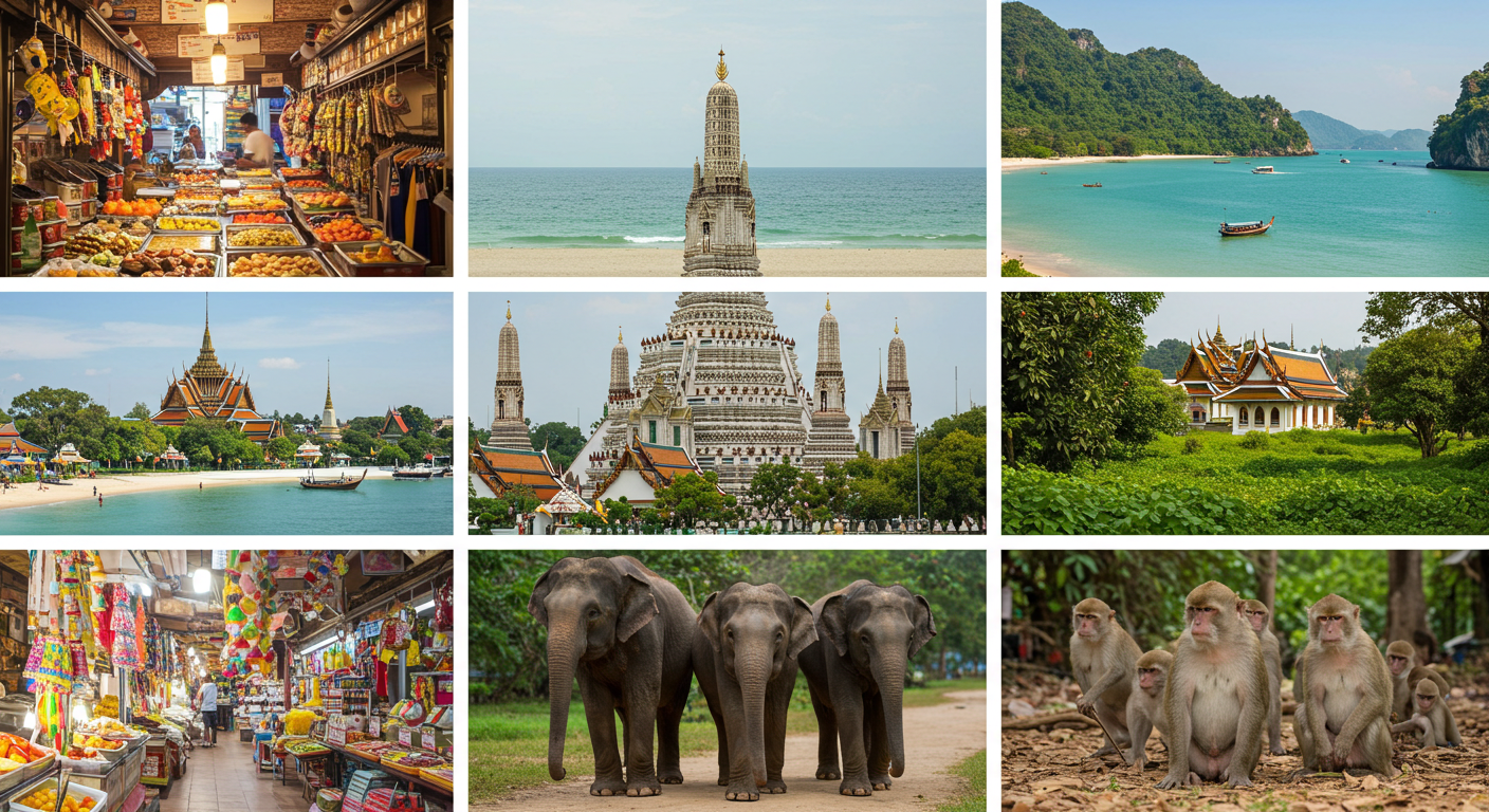 태국 관광지 이미지