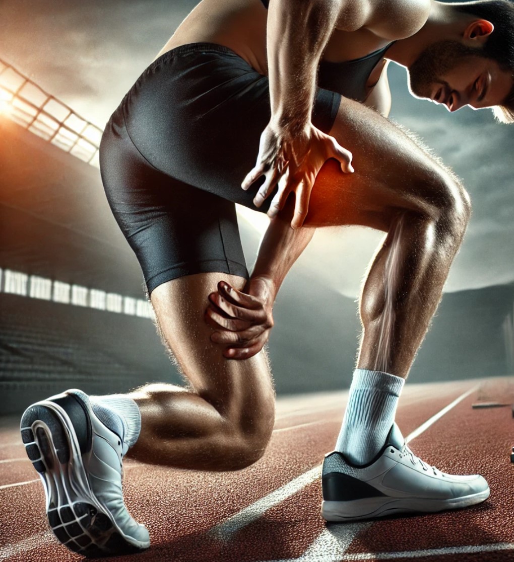 운동 중 햄스트링 부상 관련 사진