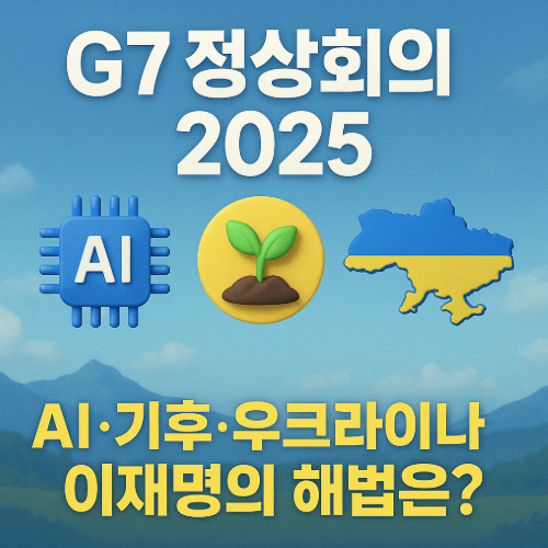 G7 정상회의 2025 핵심 정리