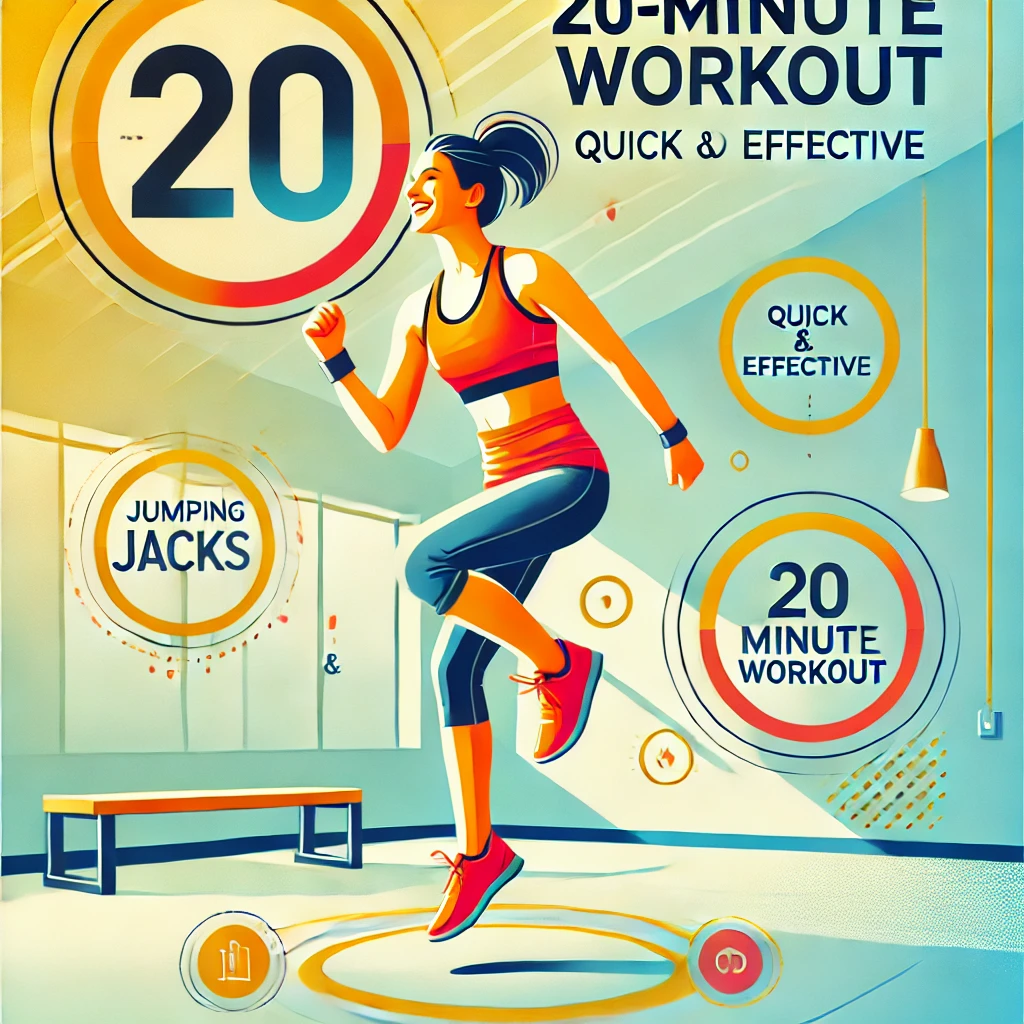 20분 운동 하는 모습 그림