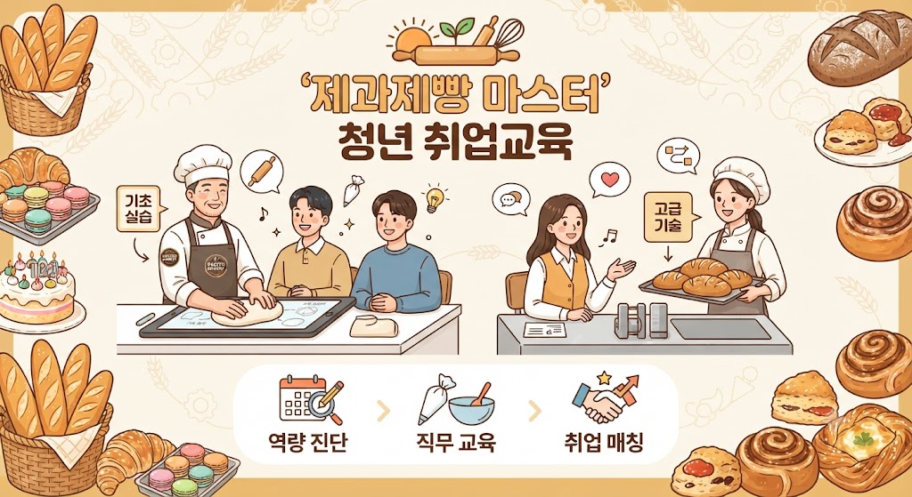 제과제빵기능사 자격증 취득하기, 청년 취업