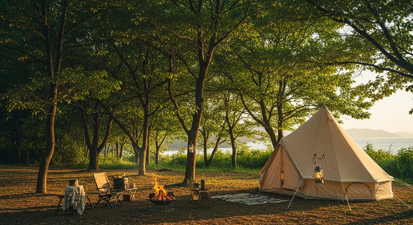 전라도 감성 노지캠핑