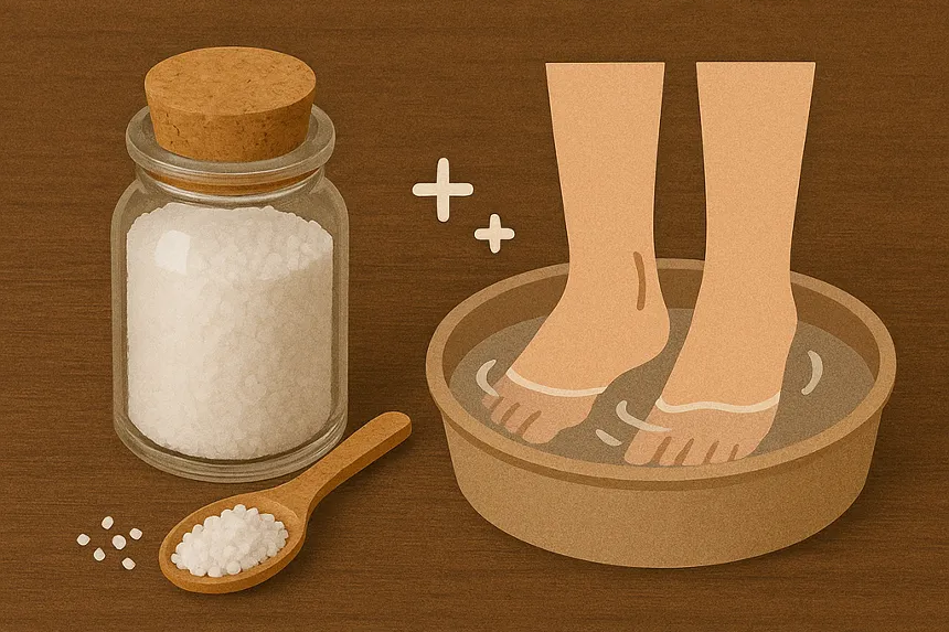 용융소금 활용법 족욕
