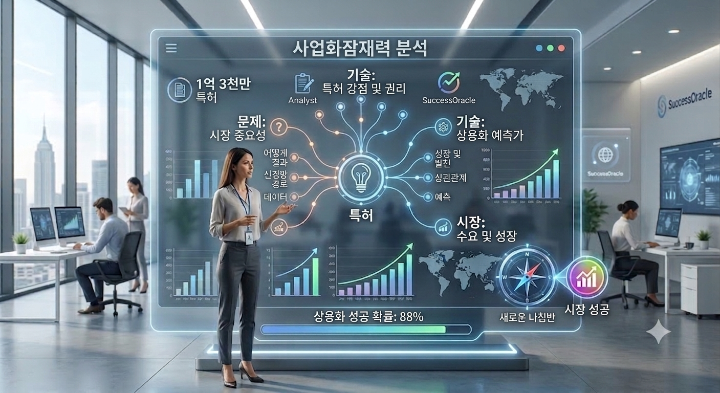 사업화잠재력 분석 구성도