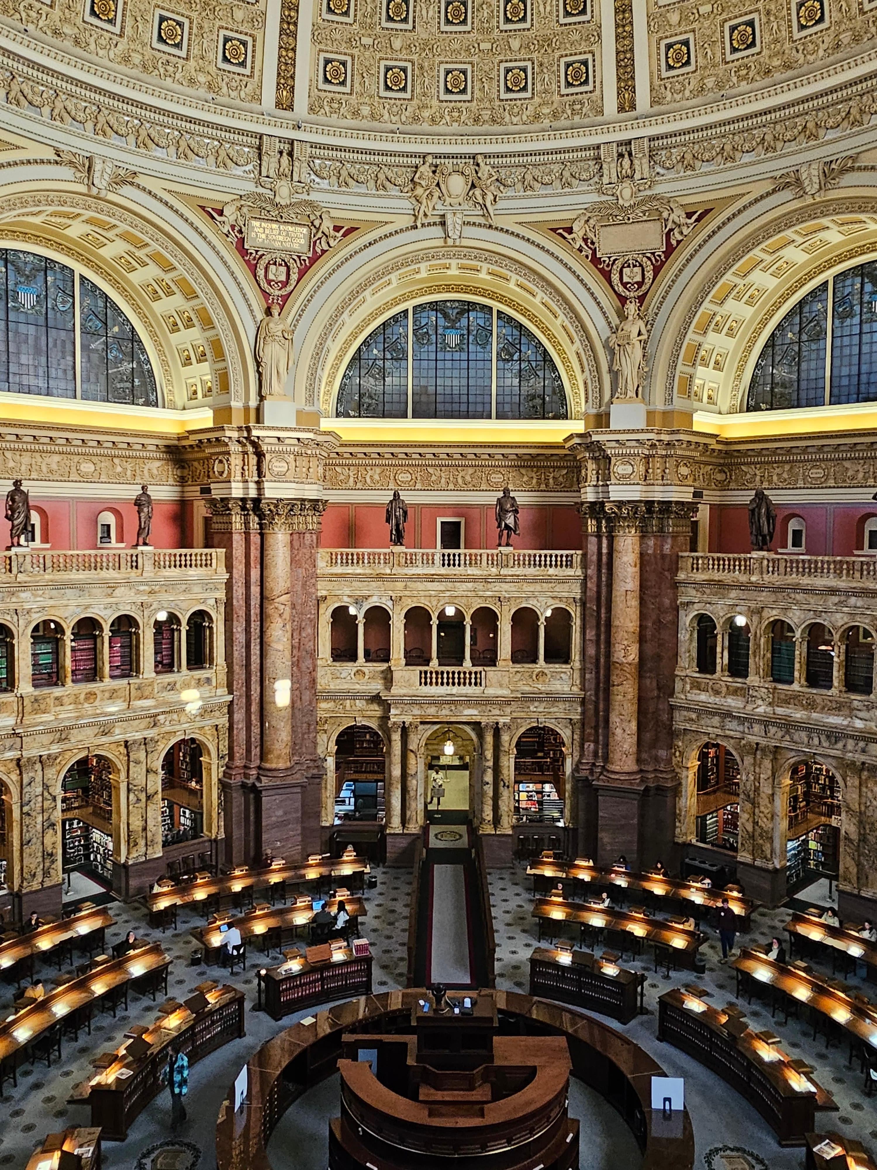 미국 의회도서관의 역사와 소장품, 역할