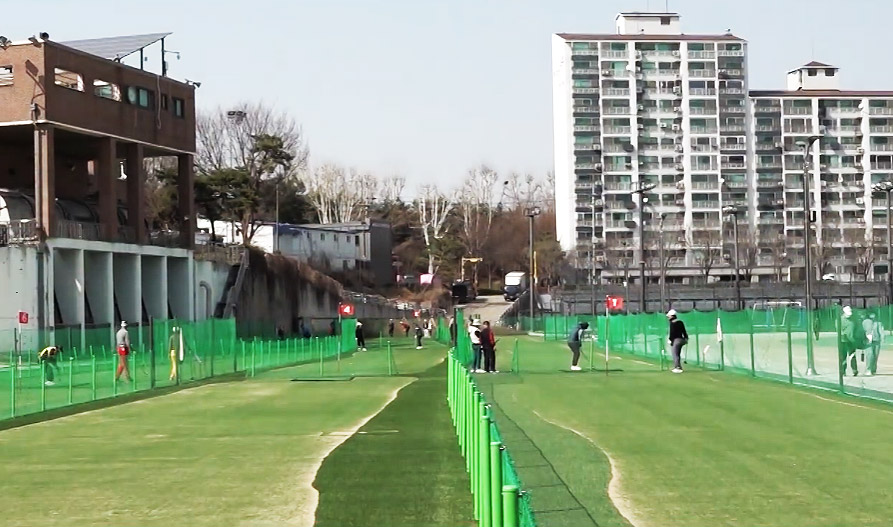마포 망원유수지 파크골프장 소개