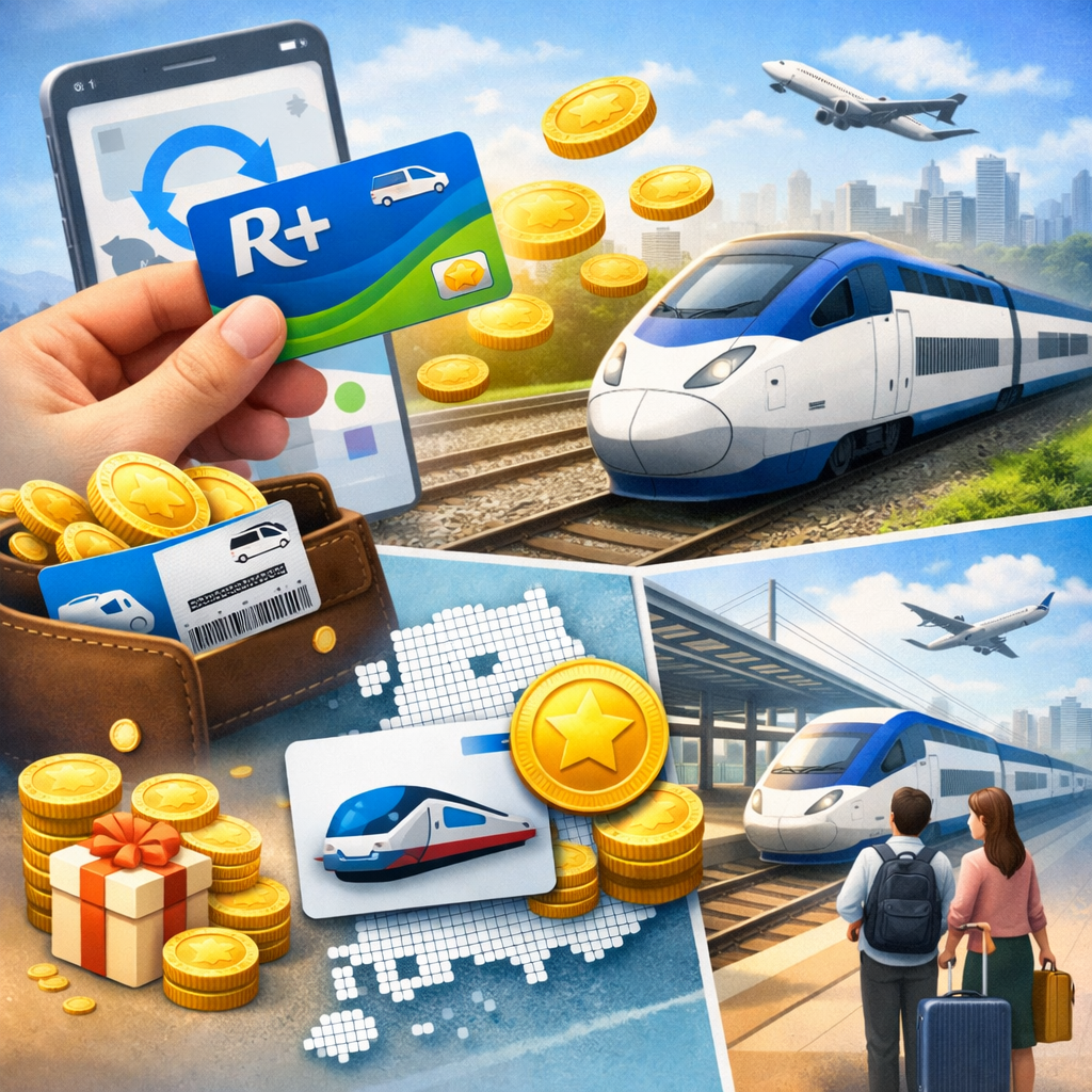 코레일 레일플러스 R+ 자동전환 신청방법 총정리｜KTX 마일리지 100% 활용법 (사용법까지) 관련 사진