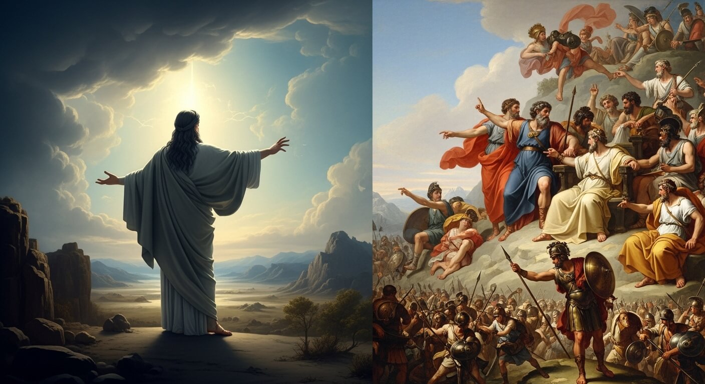 구약 속 신과 일리아드 속 신 비교 (심판, 역할, 개념) 관련 사진