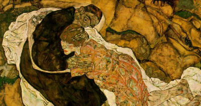 죽음과 소녀 남성모델은 실레본인, 여성모델은 실레의 애인이었다가 결별한 발레리에노이칠 이라는 말이있다.