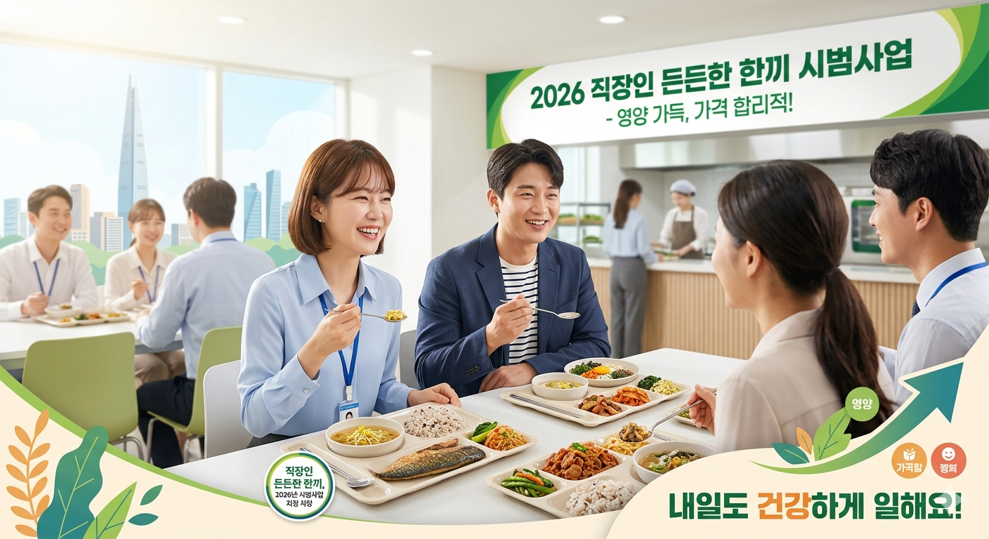 직장인 든든한 한끼