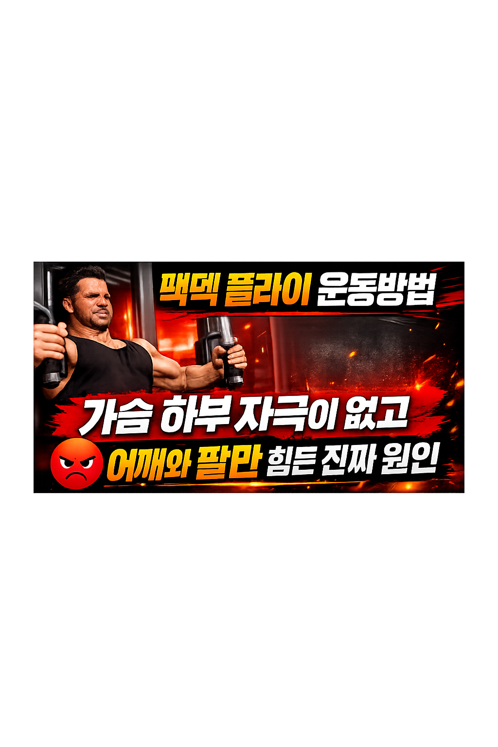 팩덱 플라이 운동방법 완전 가이드