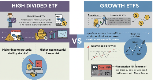 고배당 ETF와 성장형 ETF