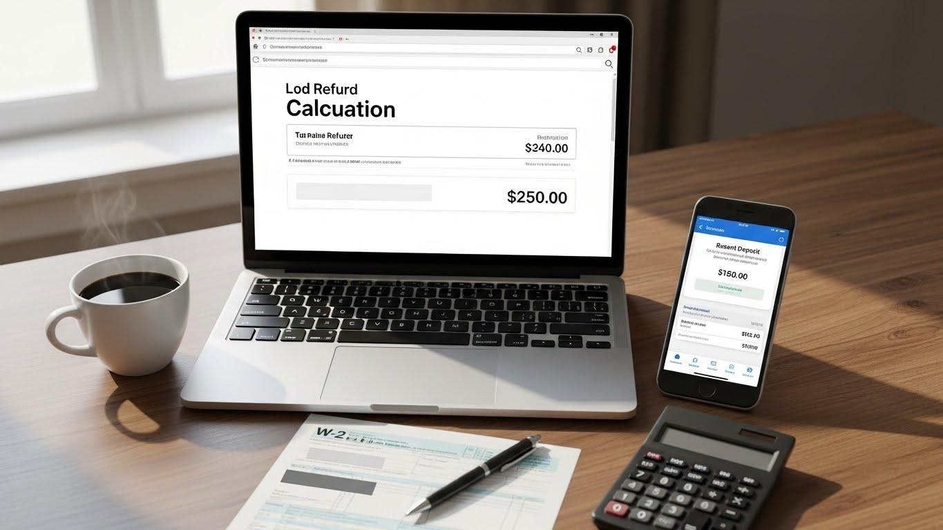 연말정산 예상 환급금 조회