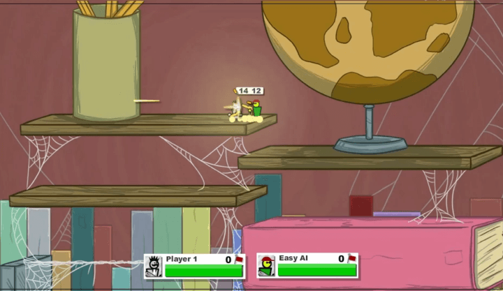 건메이헴-리덕스3-2인용총게임-시작-화면