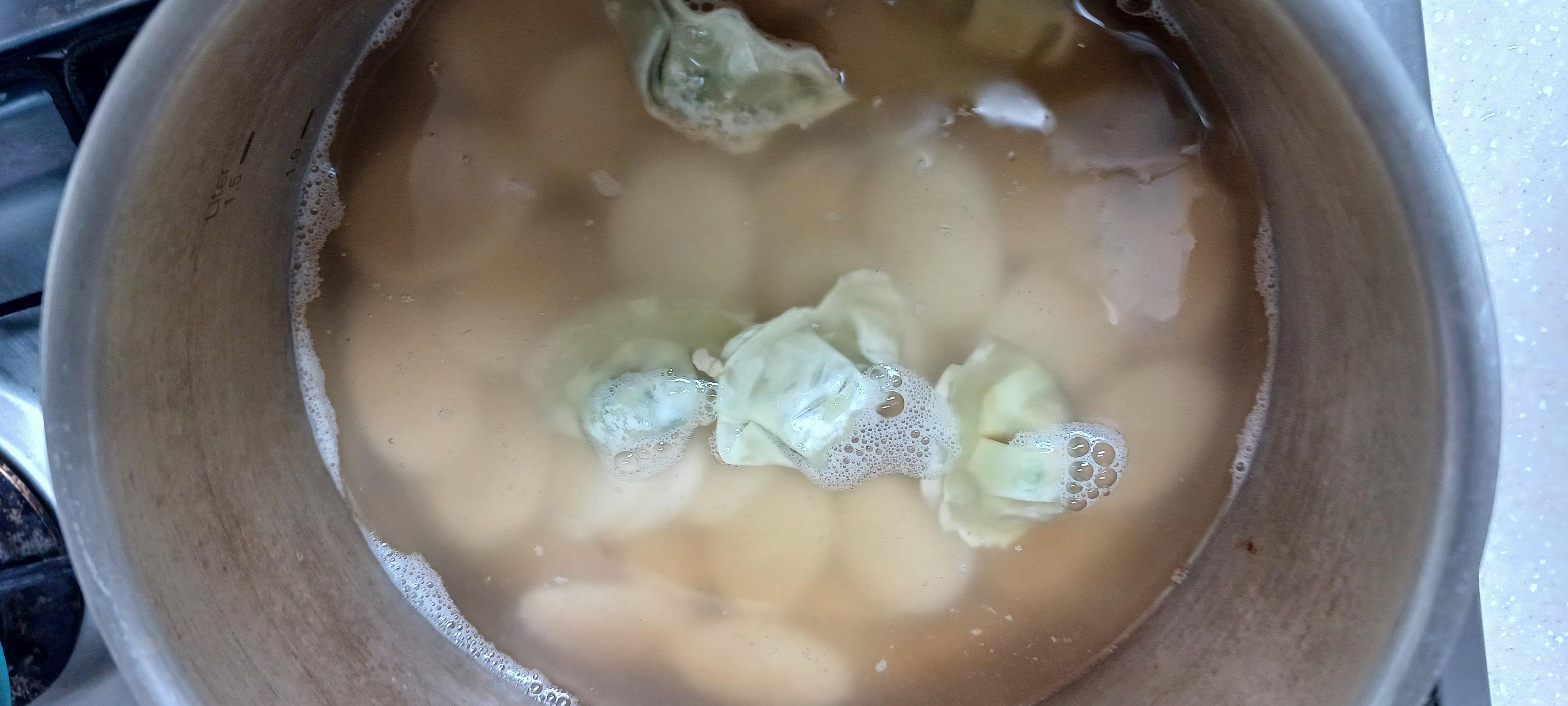 만두들어간 떡국 만들기