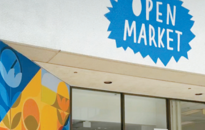 open market 사인 이미지